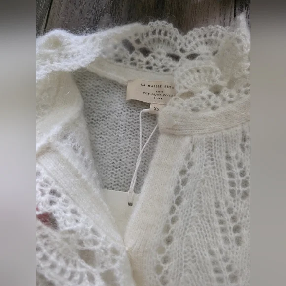 NWT Sezane Angie Cardigan - Picture 7 of 10